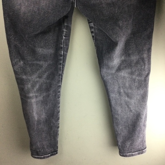 Frame Le One Skinny Crop High Rise Hughes Wash Stretch Jeans Size 2 (29-34) - Picture 8 of 13